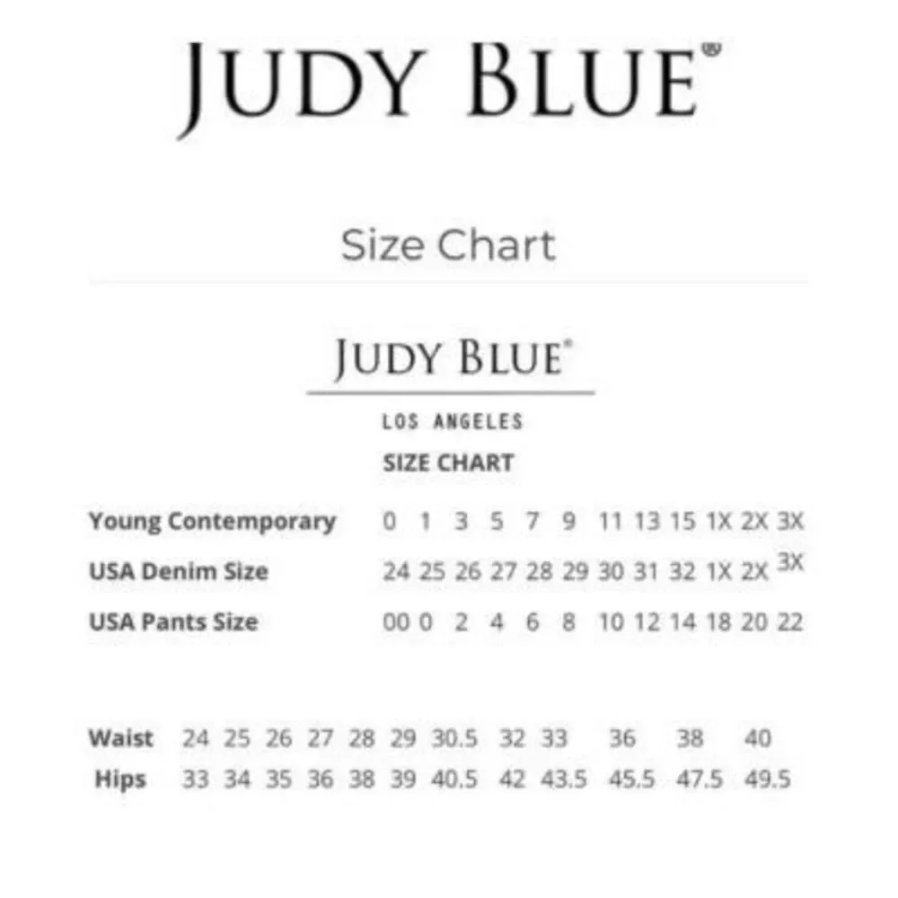 Judy Blue Mid Rise Distressed Slim Stretch Skinny Jeans Dark Wash – NWT